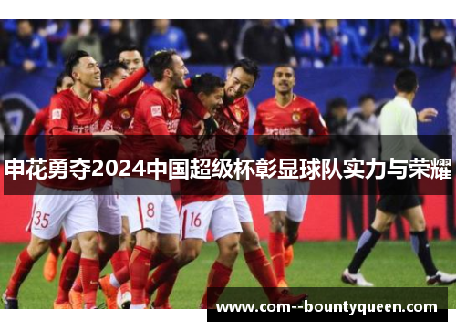 申花勇夺2024中国超级杯彰显球队实力与荣耀